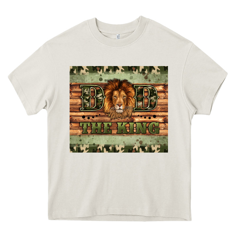 Dad The King Heavy Core Tee by Artiststas | Teevron