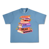 Pebble Blue booktroverts Urban Heavy Tee - JahusDesignShop