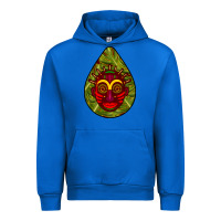 Cobalt african masks teardrop  7 Urban Hoodie - BundleAndBundleShop