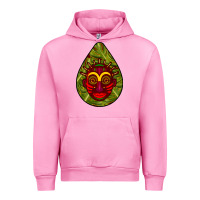 Fuchsia Pink african masks teardrop  7 Urban Hoodie - BundleAndBundleShop