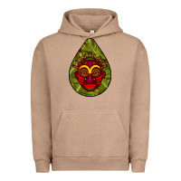 Pigment Burro african masks teardrop  7 Urban Hoodie - BundleAndBundleShop