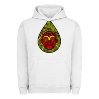 Pigment Lunar Rock african masks teardrop  7 Urban Hoodie - BundleAndBundleShop