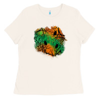 Bone halloween patch  2 Ladies Tee - BundleAndBundleShop