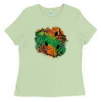 Matcha halloween patch  2 Ladies Tee - BundleAndBundleShop