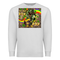 Dove Grey St. Pat Rex Day Premium Sweatshirt - CowGirlArtShop