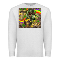 Oatmeal Heather St. Pat Rex Day Premium Sweatshirt - CowGirlArtShop