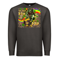 Smoke St. Pat Rex Day Premium Sweatshirt - CowGirlArtShop