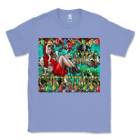 Colony Blue Just A Girl Who Loves Christmas Classic Tee - CowhideDigitalArt