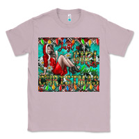 Lilac Just A Girl Who Loves Christmas Classic Tee - CowhideDigitalArt
