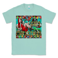 Seafoam Just A Girl Who Loves Christmas Classic Tee - CowhideDigitalArt