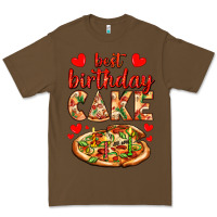 Cacao best birthday cake pizza Premium Tee - AdoDesignShop