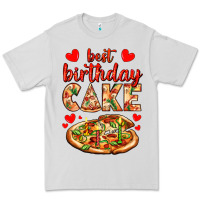 Dove Grey best birthday cake pizza Premium Tee - AdoDesignShop
