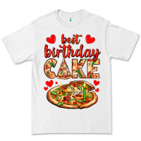 White best birthday cake pizza Premium Tee - AdoDesignShop