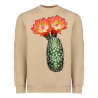 Mushroom King Cup Cactus Heavyweight Sweatshirt - LillyAllenDesigns