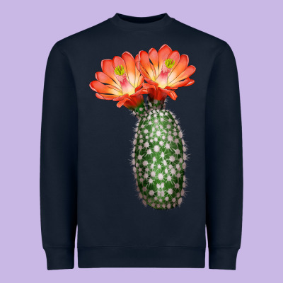 King Cup Cactus Heavyweight Sweatshirt Designed By Lillyallendesigns