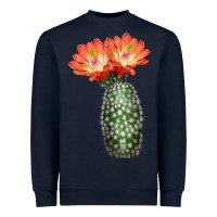 Navy King Cup Cactus Heavyweight Sweatshirt - LillyAllenDesigns