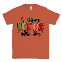 Copper o come let us adore him christmas Classic Tee - MaliasSmallBusiness
