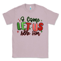 Lilac o come let us adore him christmas Classic Tee - MaliasSmallBusiness