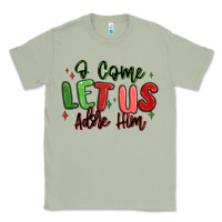 Matcha o come let us adore him christmas Classic Tee - MaliasSmallBusiness