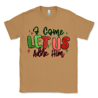 Toasted Coconut o come let us adore him christmas Classic Tee - MaliasSmallBusiness