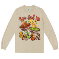 Mushroom you had me at salsa Long Sleeve Tee - LillyAllenDesigns