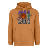 Meerkat Basketball Mom Heavyweight Hoodie - HowdyJamesFarm