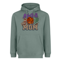 Sage Basketball Mom Heavyweight Hoodie - HowdyJamesFarm