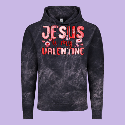 Jesus Is My Valentine Vintage Hoodie Designed By Maliassmallbusiness