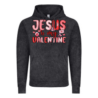 Vintage Black jesus is my valentine Vintage Hoodie - MaliasSmallBusiness