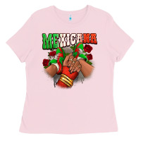 Bubblegum Pink Mexicana sneakers Ladies Tee - RanaPortraitStore