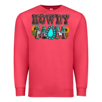 Cardinal Howdy mom mother's day Premium Sweatshirt - HowdyJamesFarm