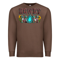 Chestnut Howdy mom mother's day Premium Sweatshirt - HowdyJamesFarm