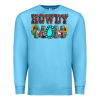 Ocean Blue Howdy mom mother's day Premium Sweatshirt - HowdyJamesFarm