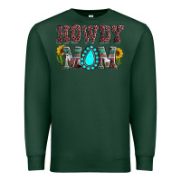Sports Green Howdy mom mother's day Premium Sweatshirt - HowdyJamesFarm