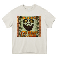 Cream dad jokes you mean rad jokes Heavy Core Tee - Artiststas