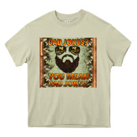 Mossy dad jokes you mean rad jokes Heavy Core Tee - Artiststas