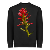 Black Indian Paintbrush Heavyweight Sweatshirt - LillyAllenDesigns