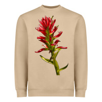 Mushroom Indian Paintbrush Heavyweight Sweatshirt - LillyAllenDesigns
