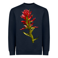 Navy Indian Paintbrush Heavyweight Sweatshirt - LillyAllenDesigns