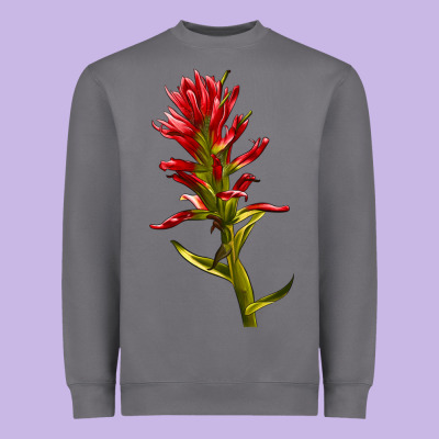 Indian Paintbrush Heavyweight Sweatshirt Designed By Lillyallendesigns