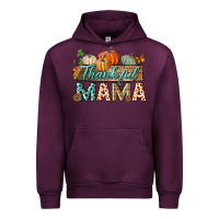Mauve Wine thankful mama Urban Hoodie - BundleAndBundleShop