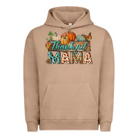 Pigment Burro thankful mama Urban Hoodie - BundleAndBundleShop