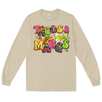 Mushroom tacos and margaritas Long Sleeve Tee - LillyAllenDesigns