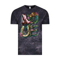 Cloud Black love boots horseshoe cowboy Vintage Tee - NancyCooperArtShop