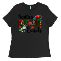 Black santa's favorite coach Ladies Tee - AdoDesignShop