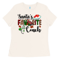 Bone santa's favorite coach Ladies Tee - AdoDesignShop