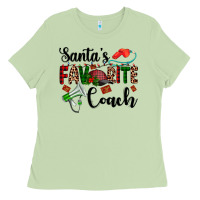 Matcha santa's favorite coach Ladies Tee - AdoDesignShop