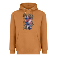 Meerkat Freedom rock hand 4th of july Heavyweight Hoodie - CowGirlArtShop