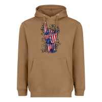 Toasted Coconut Freedom rock hand 4th of july Heavyweight Hoodie - CowGirlArtShop