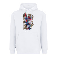 White Freedom rock hand 4th of july Heavyweight Hoodie - CowGirlArtShop